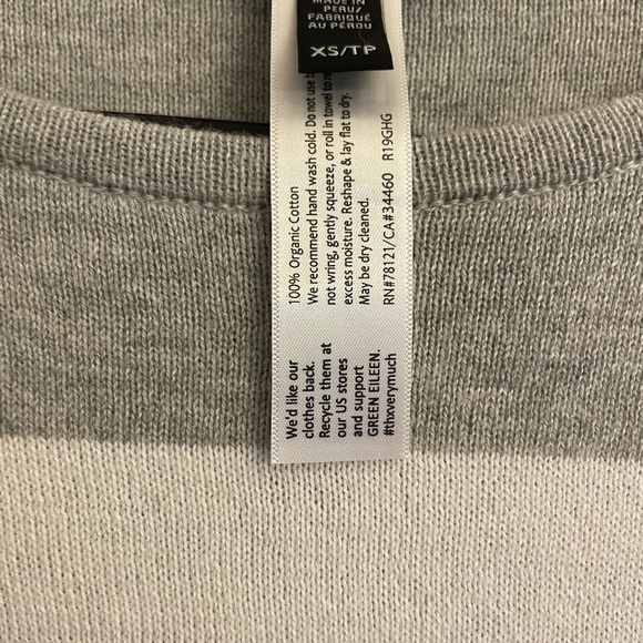 Eileen Fisher Striped Sweater - Picture 6 of 6